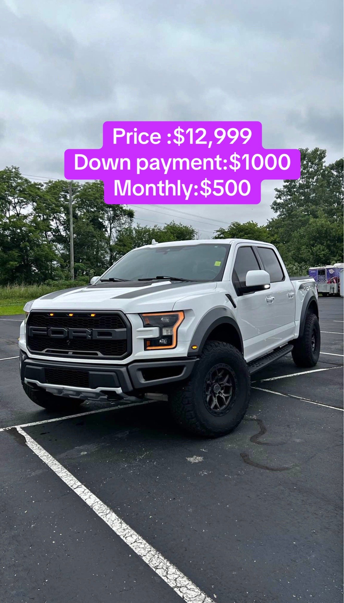 2019 Ford F-150 Raptor! Key features: - Oxford White exterior - Black Leather Bucket Seats (Heated and Ventilated) - Powerful 3.5L High Output V6
